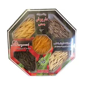 پولکی 5 طعم داریوش - 400 گرم