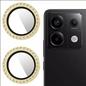 محافظ لنز دوربین کینگدام مدل Diamond Ring مناسب برای گوشی موبایل شیائومی Redmi Note 13 5G