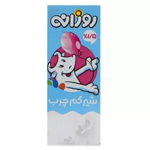 شیر کم چرب روزانه حجم 0.2 لیتر