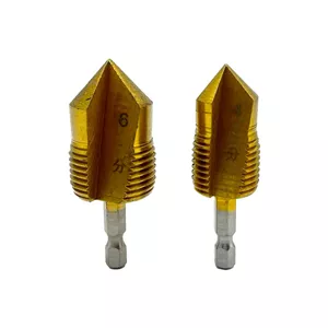 مته تخلیه و رزوه لوله مدل AJ-2 مجموعه 2 عددی