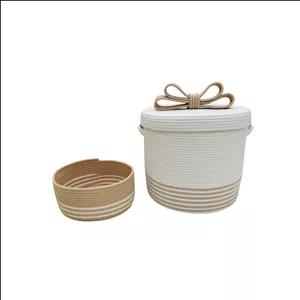 ست سبد وسایل کودک مدل قیطان دوزی طرح پاپیون کد ۲ مجموعه دو عددی 