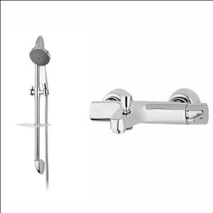 شیر حمام زاداک مدل آبتین به همراه علم دوش