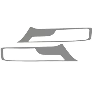 قاب طلق چراغ مه شکن سپر جلو نیرواناتیون طرح استیل مدل 02 مناسب برای دنا پلاس مجموعه 2 عددی