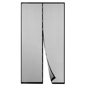 پرده توری مغناطیسی مدرن پوش مدل فایبر گلس نسوز  کد 1253 سایز 130x230 سانتی متر