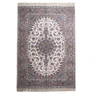 فرش دستبافت شش متری مدل اردکان طرح لچک ترنج مارال کد 40206140