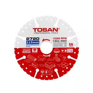 صفحه برش همه کاره توسن مدل T2720 سایز 115 میلی‌متر