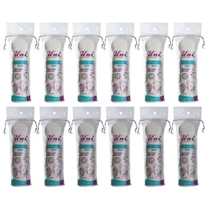 پد پاک کننده آرایش یونی لد مدل Ultra Soft دوازده بسته 80 عددی