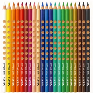 مداد رنگی 24 رنگ لیرا مدل Slim کد NO.24