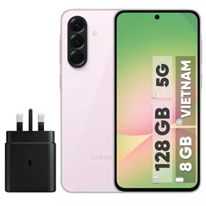 گوشی موبایل سامسونگ مدل Galaxy A56 دو سیم کارت ظرفیت 128 گیگابایت و رم 8 گیگابایت - ویتنام - به همراه شارژر 45 وات سامسونگ