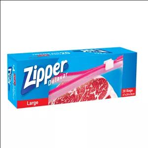 کیسه زیپ دار زیپر دلاور مدل متوسط مجموعه 20 عددی