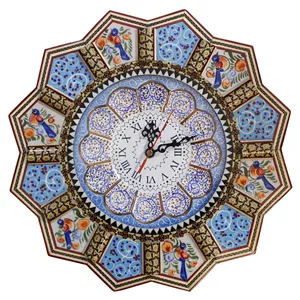 ساعت دیواری خاتم کاری مدل تارا کد 003 