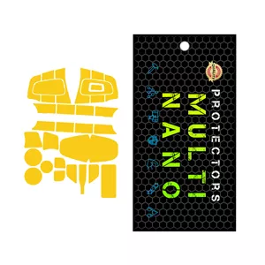 برچسب  محافظ شفاف دکمه‌های خودرو مولتی نانو مدل X-F1T مناسب برای ام وی ام X22 Pro مجموعه 30 عددی