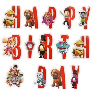 ریسه تزئینی مدل سگ های نگهبان کد dogHBD1 مجموعه 14 عددی