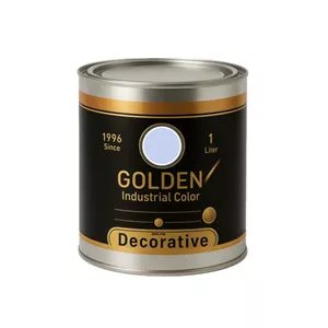 رنگ آبی روشن نیمه براق روغنی تات کد 0525-r70b حجم 1 لیتر