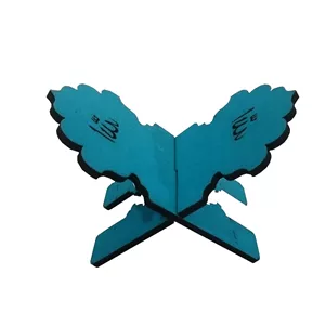 رحل قرآن معرق کاری مدل ام دی اف مخمل