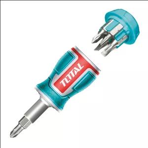 پیچ گوشتی مشتی توتال مدل TACSDS0706 مجموعه 8 عددی