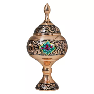 شکلات خوری مسی مدل الماس تراش و پرداز 30 - کد es06031301 