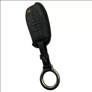 کاور ریموت و سوئیچ خودرو ام ار جی مدل 870 طرح چرم چوب مناسب برای ساینا اس