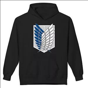 هودی مردانه پاد آفرین مدل Attack on Titan کد 022