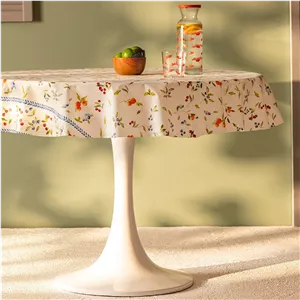 رومیزی مادام کوکو مدل Arbnor Circle سایز 140x140 سانتی‌متر