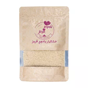 کنجد بادوم قرمز نمکدون - 500 گرم
