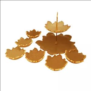 شیرینی خوری مدل 2طبقه کد 0022 مجموعه 7 عددی 