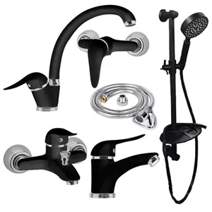 ست شیرآلات فراست پویا مدل صدف مجموعه 6 عددی