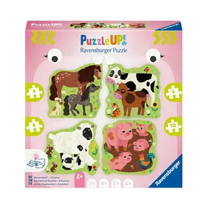 پازل راونزبرگر مدل Farm Animals کد 12004001 مجموعه 4 عددی مناسب برای 2 سال به بالا