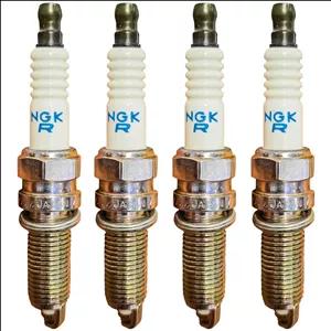 شمع خودرو ان جی کی مدل BluPack کد LZKR6K پایه یورو ۴ مناسب برای پراید و تیبا بسته ۴ عددی