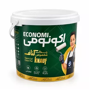 رنگ مات ثنا فام مدل اکونومی وزن 12 کیلوگرم مناسب برای کناف