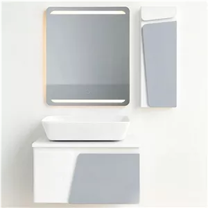 ست کابینت و روشویی دیواری مدل ویتا به همراه آینه