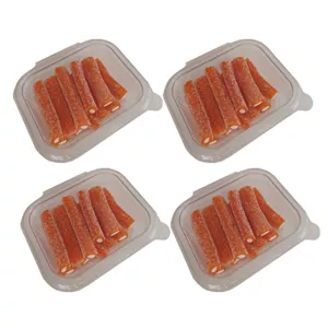 پاستیل شکری با طعم پرتقال - 280 گرم بسته 4 عددی