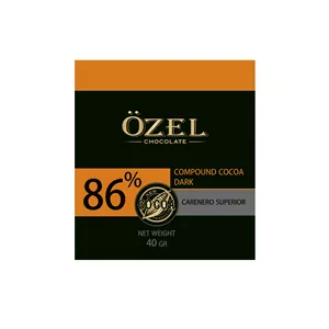 شکلات تلخ 86 درصد اوزل - 40 گرم