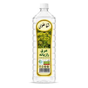 عرق رازیانه شفا علوی - 1 لیتر