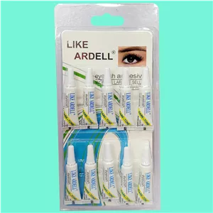 چسب مژه مصنوعی آردل مدل LIKE وزن 1.5 گرم بسته 10 عددی