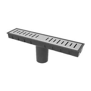 کف شور خطی محک مدل درب استیل طرح گریل 30*6 کد 593S