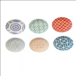 ظرف سرو دنی هوم مدل رنگی مجموعه 6 عددی