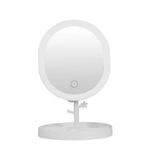 آینه و رینگ لایت آرایشی مدل WD-002-01A