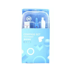  ست پرگار هونگبو مدل کلاسیک کد 1096 مجموعه 8 عددی