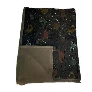 پتو 1 نفر مدل گوسفندی شب نما سایز 220x160 سانتی‌متر