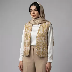 جلیقه زنانه  مَدو کالکشن مدل سوزندوزی کد 005