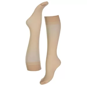 جوراب ساق بلند زنانه نگین تک مدل سه ربع شیشه