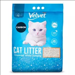 خاک بستر گربه ولوت پت مدل Carbon وزن ۱۰ کیلوگرمی