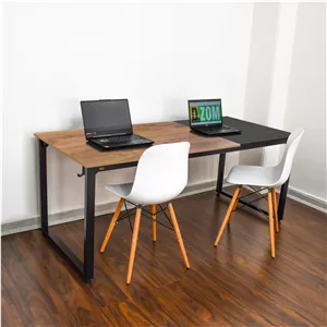 میز مدیریت دیزم مدل  مونتاژی TLD_asm_150×80_Di سایز 150×80 سانتی متر