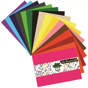 مقوا رنگی تیما کد ity سایز 21x30 سانتی متر بسته 16 عددی