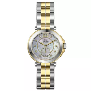 ساعت مچی عقربه‌ای کوارتز زنانه انزو مدل موتور روندا سوئیس قفل مخفی کد 2170TSL