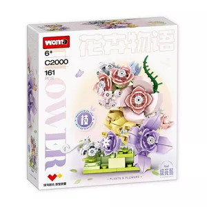 ساختنی 161 تکه ووما طرح Blocks Flower Series کد C20003