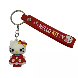 جاکلیدی مدل سیلیکونی انیمیشنی طرح دختر هلو کیتی کد hlkitt118