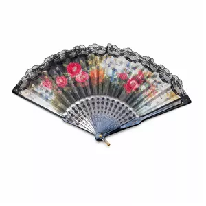 باد بزن مدل باغ گل کد q10