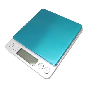 ترازو آشپزخانه دیجیتال مدل  3kilos حداکثر ظرفیت قابل اندازه‌گیری 3 کیلوگرم با دقت اندازه‌گیری 0.1 گرم